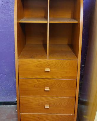 Mobiletto/Cassettiera in legno anni '80
