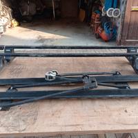 portapacchi completo di due portabici 