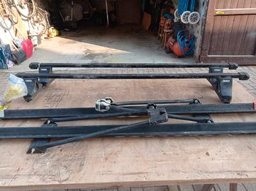 portapacchi completo di due portabici 