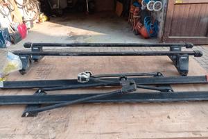 portapacchi completo di due portabici 