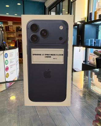 IPHONE 17 PRO MAX 512GB PROMO LAMPO SIGILLATO