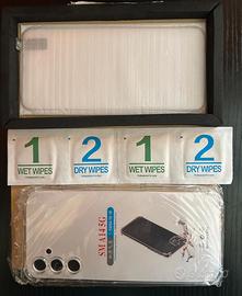 Pellicola protettiva + Custodia trasparente