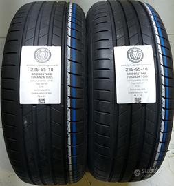 2 GOMME 225 55 18 BRIDGESTONE A74151