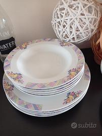 Servizio piatti da 6 persone porcellana Bavaria