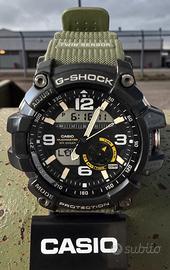 Casio G-Shock Mudmaster GG-1000 Twin Sensor Olive