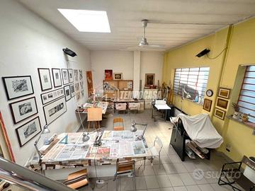 Via Gattinara - Laboratorio open space con possibi