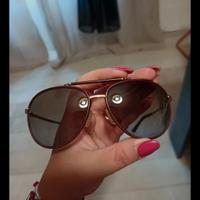 Occhiali vintage unisex  Tod's marroni con 