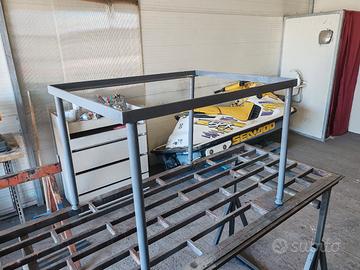 tavolino in ferro per esterno 