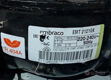 Compressore frigo EMBRACO EMT 2121 GK R404