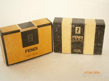 Fendi e Fendi uomo originali 5 ml ciascuno