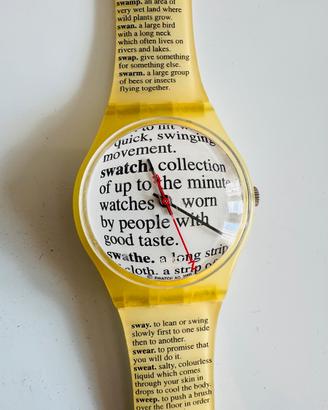 Swatch Dictionary 2000 originale funziona vintage