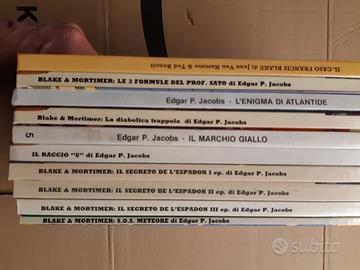 BLAKE & MORTIMER lotto 10 VOLUMI gandus comic art