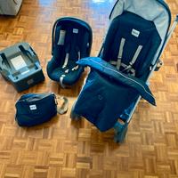 Trio Inglesina completo con base auto – 0/36 mesi