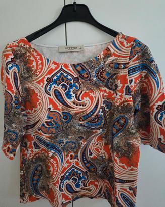 maglia manica corta elegante etro