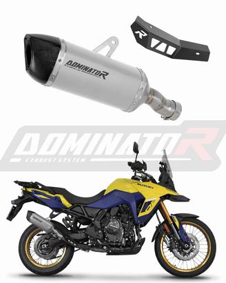 SCARICO TERMINALE HP6 TITANIO SUZUKI V-STROM 800 D