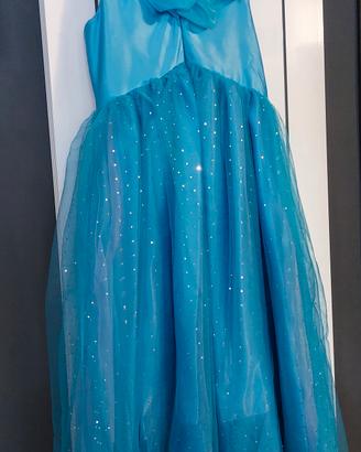 vestito Carnevale da Cenerentola