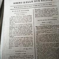 giornale del Regno delle due Sicilie 1818 all 1854