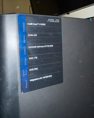 Pc asus fisso 1TB intel i7