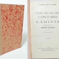 I DISCORSI DELL'ARTE POETICA - TORQUATO TASSO 1901