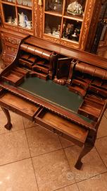 SCRITTOIO SCRIVANIA in STILE CHIPPENDALE