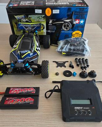 buggy tamiya tt02-b rtr nuovo completo di tutto