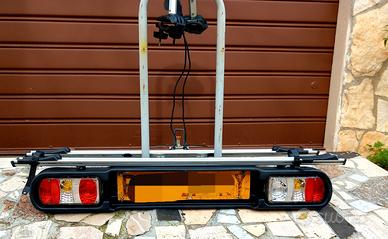 porta bici auto x gancio traino 