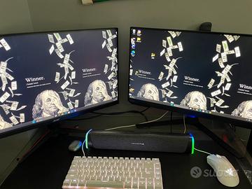 Postazione gaming complet (accetto scambi macbook)