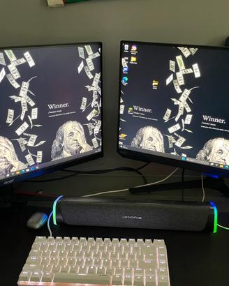 Postazione gaming complet (accetto scambi macbook)