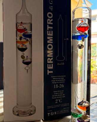 Termometro di Galileo in Vetro