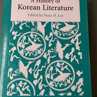 A history of Korean literature Peter H. Lee