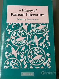 A history of Korean literature Peter H. Lee