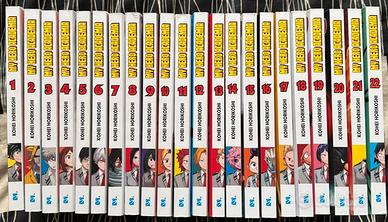 My hero academia 1-22 manga