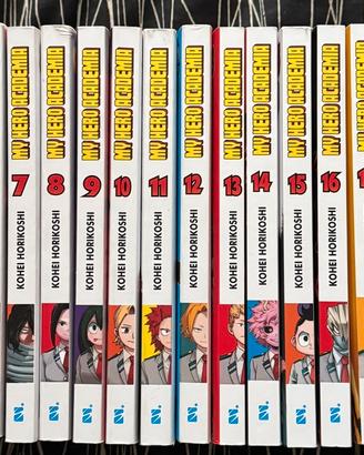 My hero academia 1-22 manga