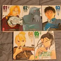 Fullmetal Alchemist volume 1-5 