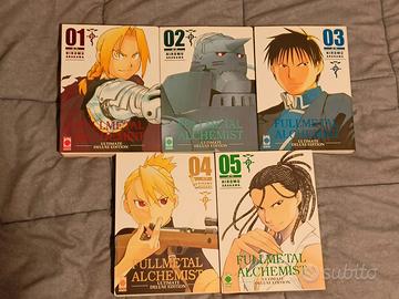 Fullmetal Alchemist volume 1-5 