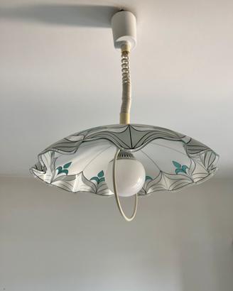 Lampadario saliscendi vintage anni 70/80