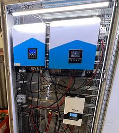 10kw batteria Litio kit fotovoltaico 6kw impianto