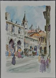 Picariello Valerio (Bologna 1948-2010) Acquerello