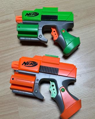 2 pistole giocattolo NERF