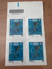 Francobollo Napoli Scudetto 2024-2025