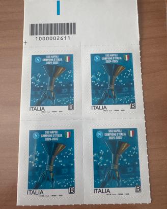 Francobollo Napoli Scudetto 2024-2025