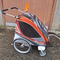 Chariot passeggino per bici