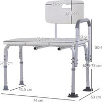 SEDIA DA DOCCIA O VASCA PER ANZIANI REGOLABILE