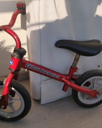 Bicicletta bimbo senza pedali