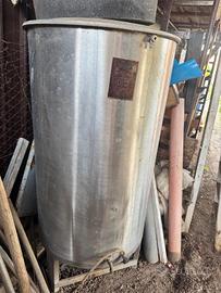 silos per vino 500 litri in acciaio inox 