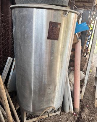 silos per vino 500 litri in acciaio inox 