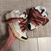 Lanvin Curbs - Bianche/Nere/Beige/Lacci Multicolor