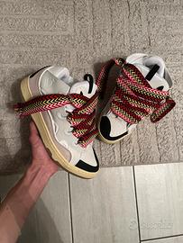 Lanvin Curbs - Bianche/Nere/Beige/Lacci Multicolor