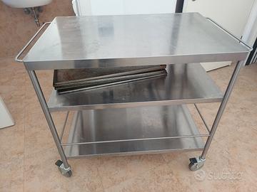 2 tavoli inox
