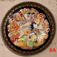 piatto porcellana Rosenthal Aladin Björn Wiinblad